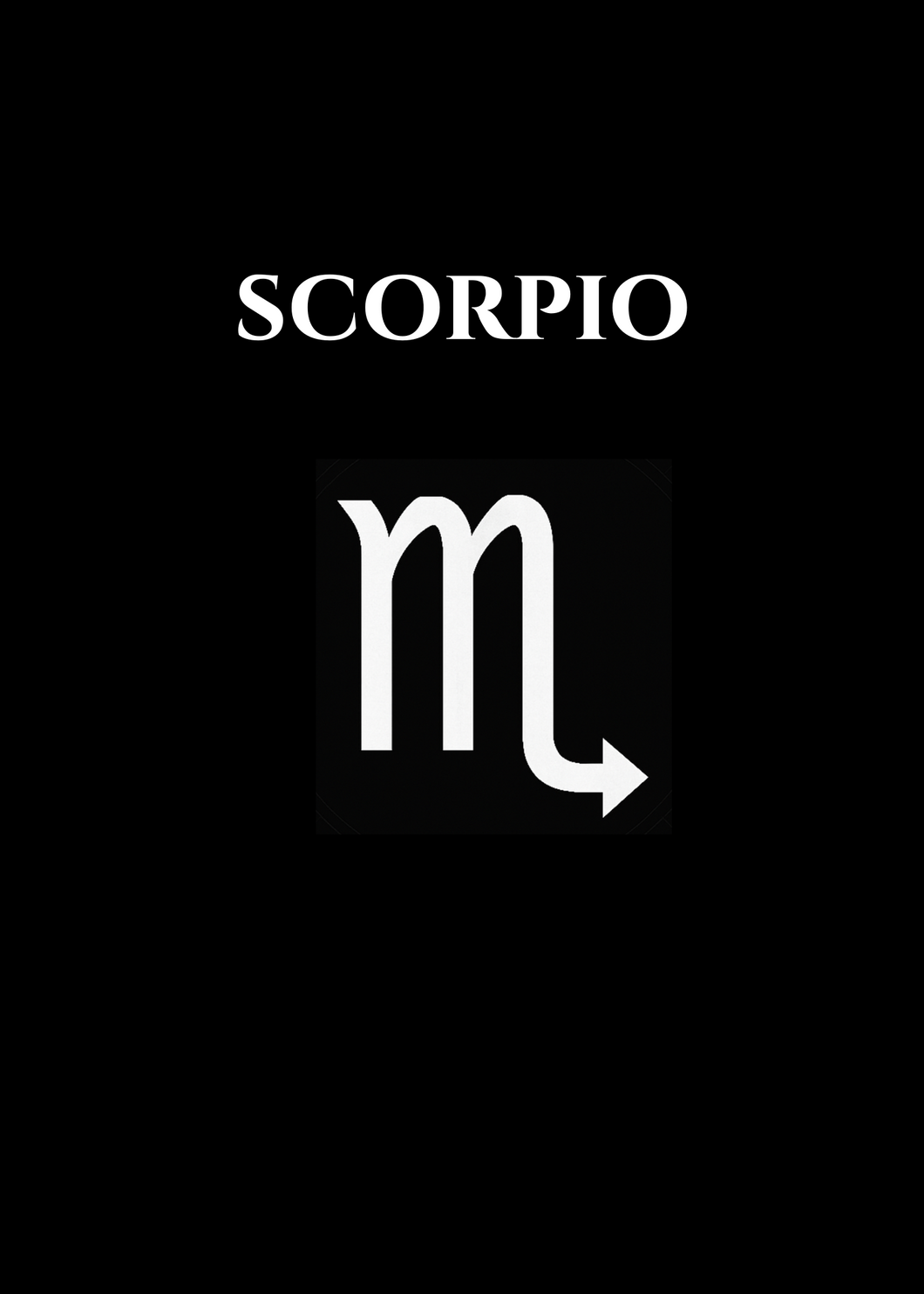 SCORPIO EXTENDED READING - 28-3 AUG